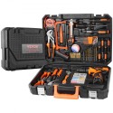 Tool Kit 146 Piece Household Hand Tool Set with Electric Drill Tool Case