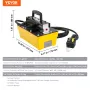 Lufthydraulisk pumpemaskine Pumpe 10.000psi luft over
