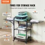 Heat Press -tabel med opladningsstation 3 Tier Movable Heat