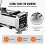 French Fry Cutter, Potato Slicer with 1/2-Inch Stainless Steel Blade, Manual Potato Cutter Chopper with Suction Cups, Great for 
