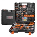Tool Kit 216 Piece General Household Hand Tool Set with Portable Tool Case