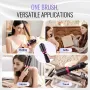 Hair Blow Dryer Brush, 4 in 1 Ionic Hair Dryer and Styler Volumizer with 65mm Ceramic Coating Oval Barrel & 3 Heat Settings, Pro
