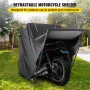 Motorcycle Shelter, Waterproof Motorcycle Cover, Heavy Duty Motorcycle Shelter Shed, 600D Oxford Motorbike Shed Anti-UV, 270 x 1