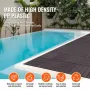 Interlocking Deck Tiles, 36 Pack,11.6"x11.6" 36 sq. ft Plastic Waterproof Outdoor Flooring All Weather Use, Patio Floor Decking 