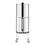 2,25g tyngdekraftfodret vandfilter bordplade system rustfrit