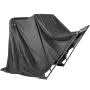 Motorcycle Shelter, Waterproof Motorcycle Cover, Heavy Duty Motorcycle Shelter Shed, 600D Oxford Motorbike Shed Anti-UV, 270 x 1