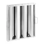 Commercial Hood Filter, 15.5W x 19.5H Inch Range Hood Filters, Stainless Steel Restaurant Range Hood Baffle Filter for Grease Ra