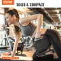 Cast Iron Ruck Weights, 10LB Pair Ruck Plate, Weighted Weights for Rucking, Adjustable Ruck Plate with Straps, for Rucking, Swin