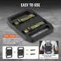 Cast Iron Ruck Weights, 10LB Pair Ruck Plate, Weighted Weights for Rucking, Adjustable Ruck Plate with Straps, for Rucking, Swin