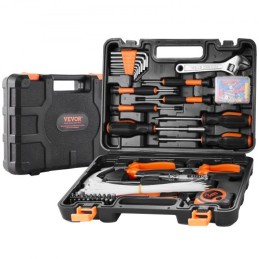 Tool Kit 132 Piece General Household Hand Tool Set with Portable Tool Case
