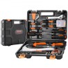 Tool Kit 132 Piece General Household Hand Tool Set with Portable Tool Case