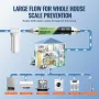 Whole House Salt Free Descaler, Physical Scale Descaler for City Water, 18 GPM Whole House Water Descaler for All Kinds of Plumb