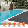 Interlocking Deck Tiles, 54 Pack,12"x12" 54 sq. ft Plastic Waterproof Outdoor Flooring All Weather Use, Patio Floor Decking Cove