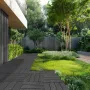 Interlocking Deck Fliser 54 Pack 12 "X12" Plastik til Porch