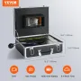 Sewer Camera, 165 ft/50 m, 7" Screen Pipeline Inspection Camera with DVR Function, Waterproof IP68 Camera, 12pcs Adjustable LED,