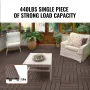 Interlocking Deck Fliser Plast Wood 10 Pack 12 "X12" Vandtæt