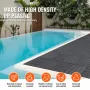 Interlocking Deck Tiles, 36 Pack,11.6"x11.6" 36 sq. ft Plastic Waterproof Outdoor Flooring All Weather Use, Patio Floor Decking 