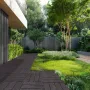 Interlocking Deck Tiles, 10 Pack,12"x12" 10 sq. ft Plastic Waterproof Outdoor Flooring All Weather Use, Patio Floor Decking Cove