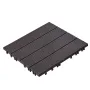 Interlocking Deck Fliser 10 PAKK 12 "X12" Vandtæt til Porch