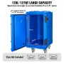 Insulated Food Pan Carrier, 127 Qt Hot Box for Catering, Food Box Carrier with Double Buckles, Front Loading Food Warmer with Ha
