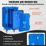 Insulated Food Pan Carrier, 127 Qt Hot Box for Catering, Food Box Carrier with Double Buckles, Front Loading Food Warmer with Ha