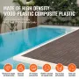 Interlocking Deck Fliser Plast Wood 27 Pack 12 "X12" Vandtæt