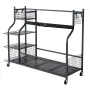 Arrangør af golfopbevaring 3 golfpose Stand Holder Club Rack