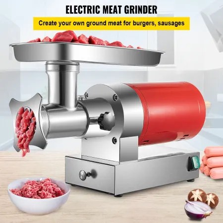 Electric Meat Grinder, 661 Lbs/Hour 1100 W Meat Grinder Machine, 1.5 HP Electric Meat Mincer with 2 Grinding Plates, Sausage Kit