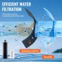Rensning Vandfilter Udskiftning til tyngdekraftsfilter System 4