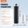 Water Filters Replacement, Purification Elements, Replacement Filters, Gravity Water Filter System, Compatible with Most Brands,