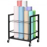 Blueprint Storage Rack 12 Slots Mobile Roll File Holder for Architectural
