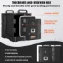 Insulated Food Pan Carrier, 81 Qt Hot Box for Catering, Food Box Carrier with Double Buckles, Front Loading Food Warmer with Han