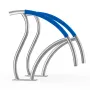 Pool Handrail, 2 PCS 30x30 in Pool Railing, Stainless Steel with Base Plate for Indoor/Outdoor Pools,Swimming Pool Safety Railin