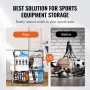 Arrangør af golfopbevaring garage 2 golfpose Stand Holder Club