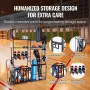 Arrangør af golfopbevaring garage 2 golfpose Stand Holder Club