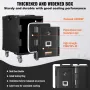 Insulated Food Pan Carrier, 95 Qt Hot Box for Catering, Food Box Carrier with Buckle, Front Loading Food Warmer with Handles, En