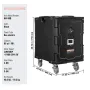 Insulated Food Pan Carrier, 95 Qt Hot Box for Catering, Food Box Carrier with Buckle, Front Loading Food Warmer with Handles, En