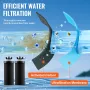 Water Filters Replacement, Purification Elements, Activated Carbon Replacement Filters, Easy to Replace Water Filter, Gravity Wa