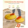 Turtle Balance Stepping Stones, 6 PCS, Up to 220 lbs Kids Turtle Jumping Stones Steps Stones, Toddler Obstacle Course Coordinati