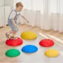 Turtle Balance Stepping Stones, 6 PCS, Up to 220 lbs Kids Turtle Jumping Stones Steps Stones, Toddler Obstacle Course Coordinati