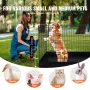 Dog Playpen 4 paneler sammenfoldelig metalhundøvelse med