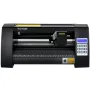 Vinyl Cutter, 375mm Vinyl Plotter, LED Screen Plotter Cutter, Semi-Automatical Built-in Optical Eye for Accurate Guiding, Compat