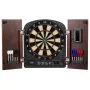 Dartboard and Cabinet Set, Ready-to-Play Bundle Dartboard Cabinet Set, Hideaway Cabinet Features Electronic Scoring, Easy Assemb