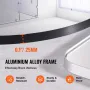 Wall Mounted Makeup Mirror, 0.15" Thick, 30 in Mirror with Aluminium Alloy Frame & Explosion-Proof Film, Scratch-Resistant Mirro