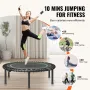 40 "Foldbar mini -fitness -trampolin Voksne indendørs