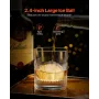 Ice Ball Press Kit Ice Ball Maker 2.4 "/60 mm klar sfære Whisky