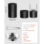 Ice Ball Press Kit Ice Ball Maker 2.4 "/60 mm klar sfære Whisky