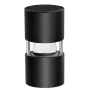 Ice Ball Press Kit, Aviation Aluminum Ice Press with Ice Block Mold, Large Mat, Tong, Drip Tray, One Glass, Round Ice Ball Maker