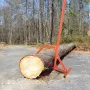 Timberjack, 46.5 in, Heavy Duty Steel Log Roller, Log Lifter with Adjustable Cant Hook, Logging Tools Log Jack for Logs Ups to 2