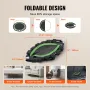36 "sammenfoldelig mini fitness trampolin voksne indendørs